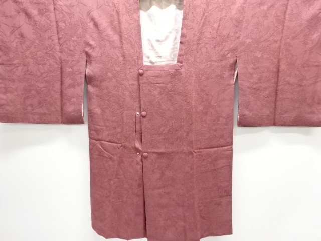 JAPANESE MICHIYUKI COAT / WOVEN FLOWER ARABESQUE